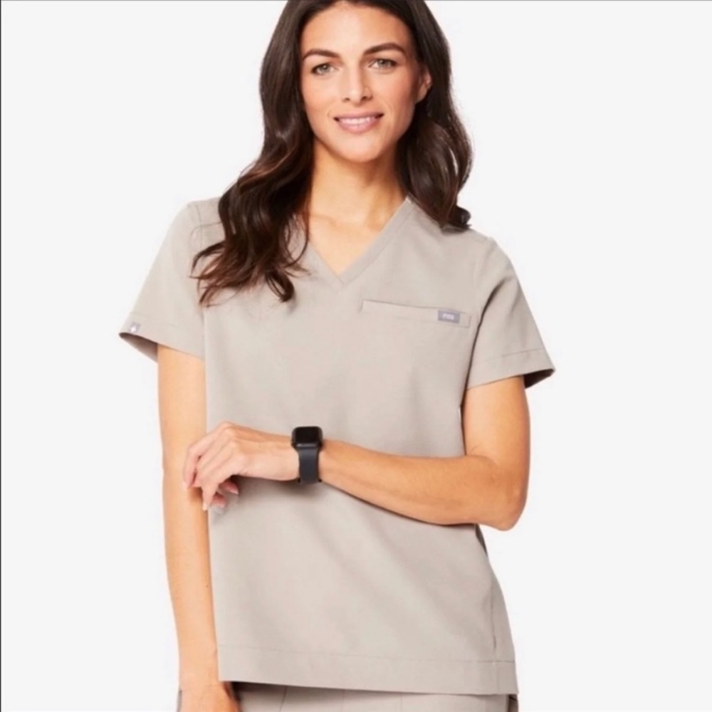 Figs Benna Scrub Top - Boulder